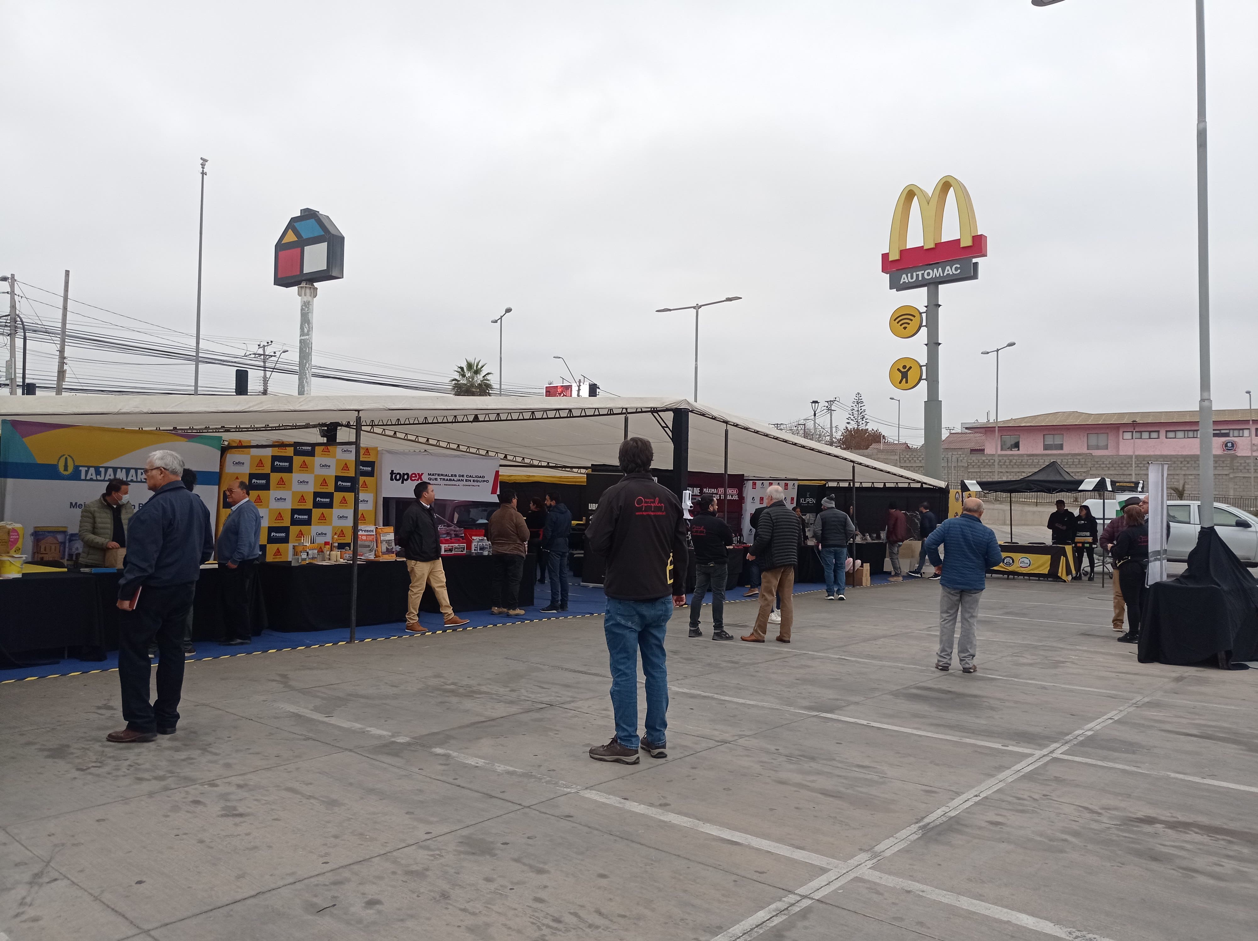 foto feria sodimac La Serena