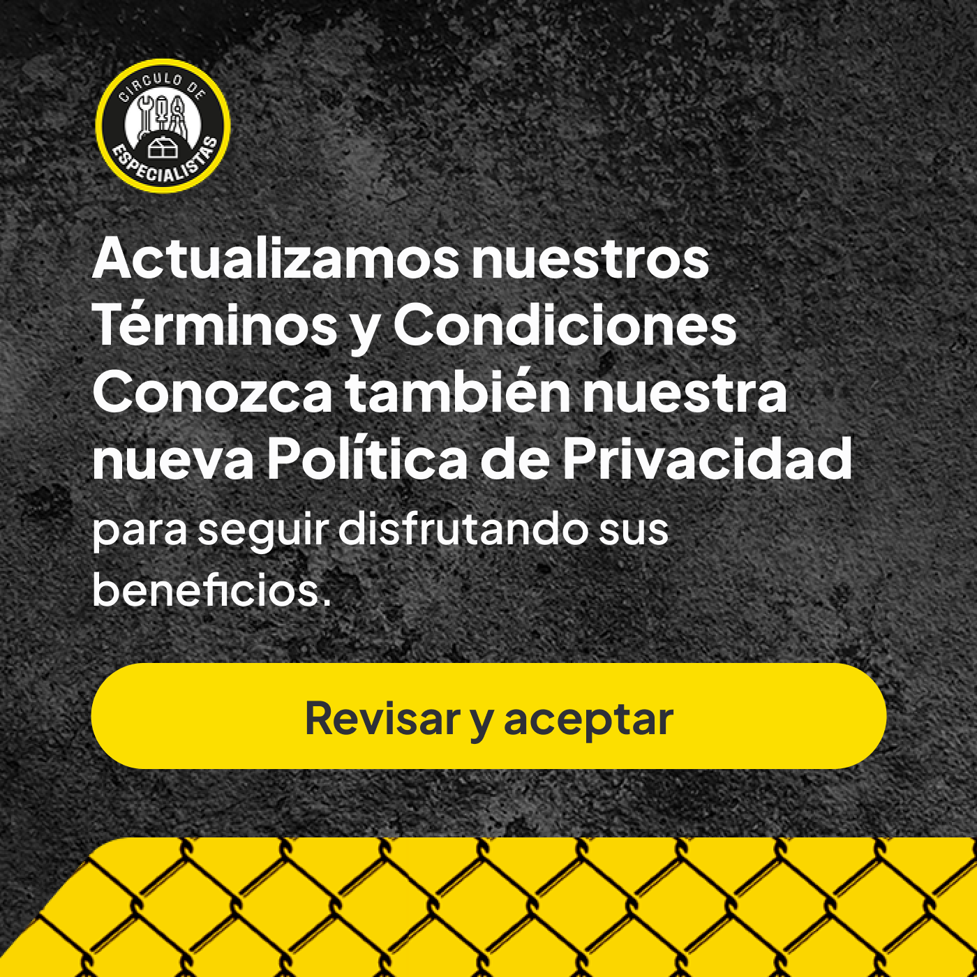 Tenemos nuevos T&eacute;rminos y Condiciones