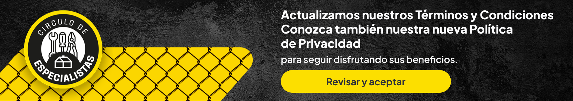 Tenemos nuevos T&eacute;rminos y Condiciones