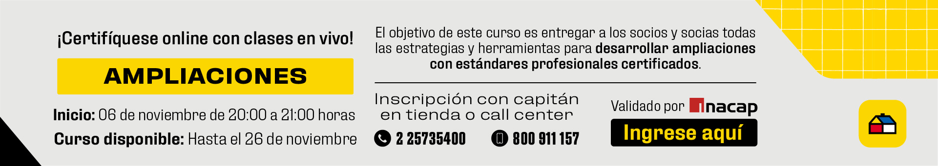 CURSO ELEARNING OBRAS MENORES CES