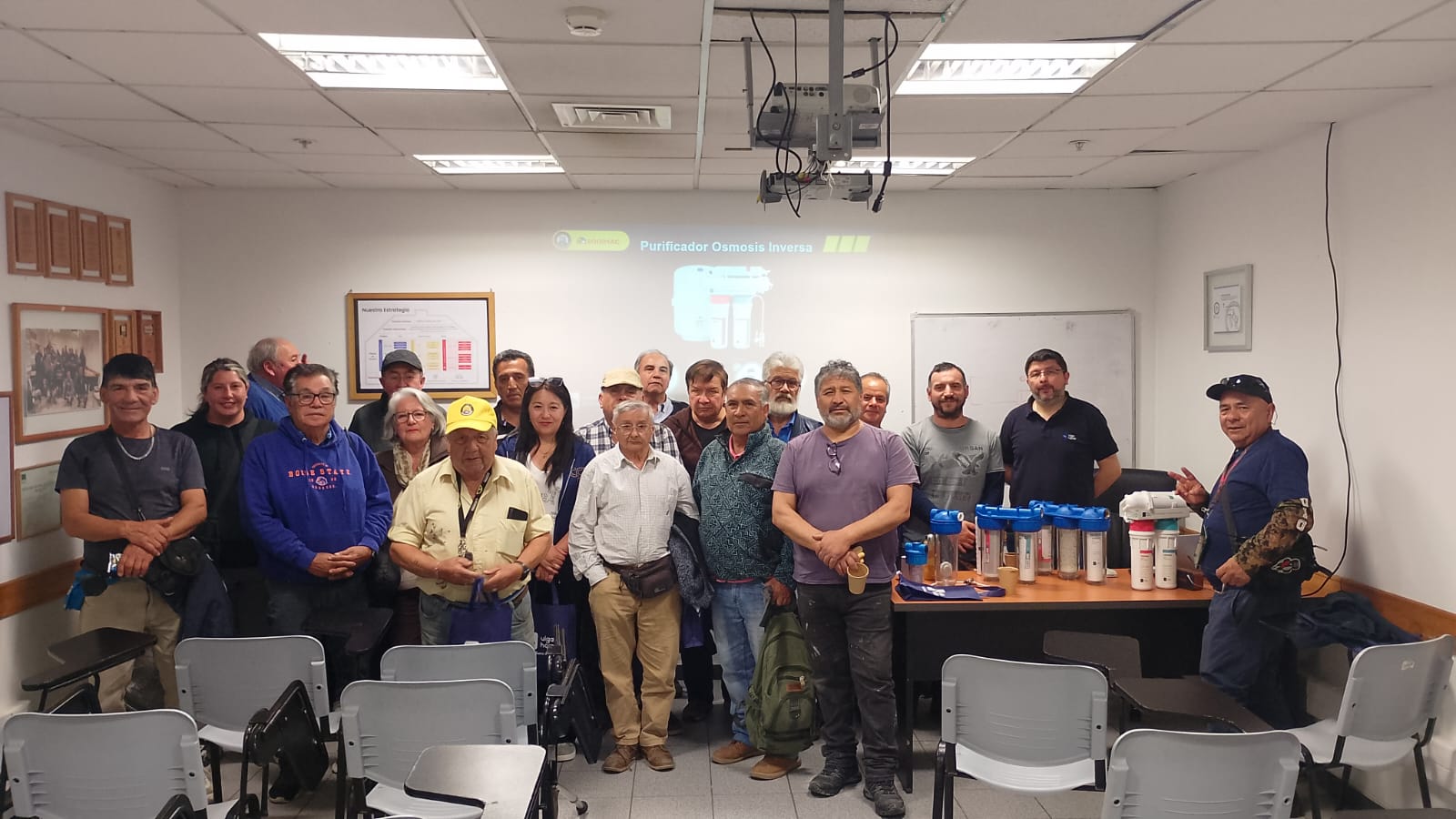 foto capacitaciión presencial sodimac