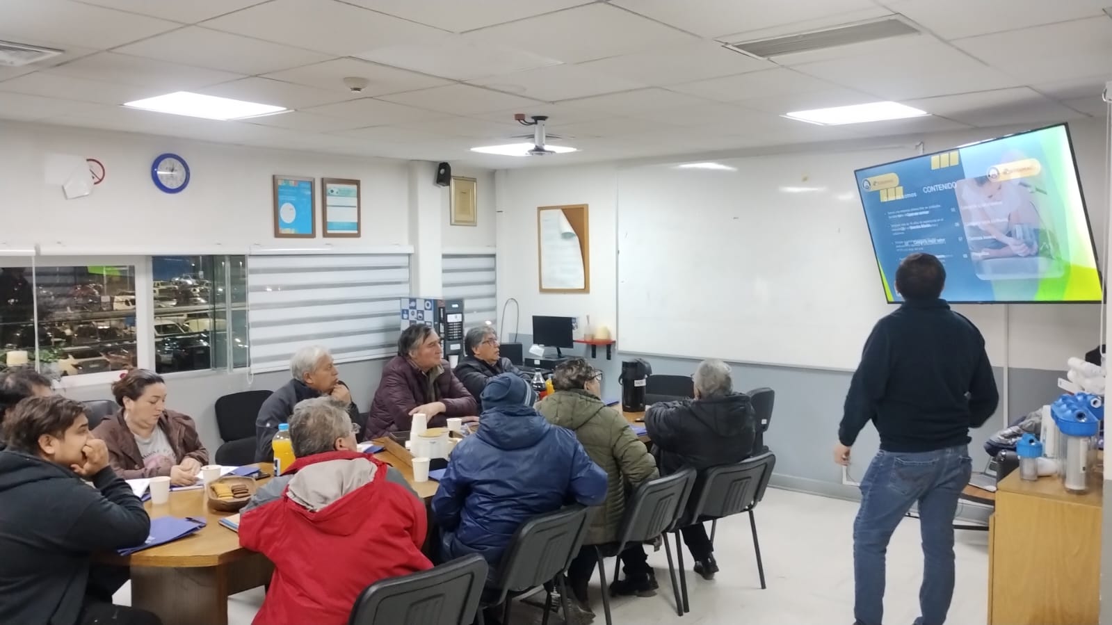 foto capacitaciión presencial sodimac