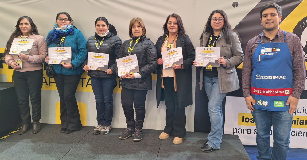 foto feria sodimac coronel