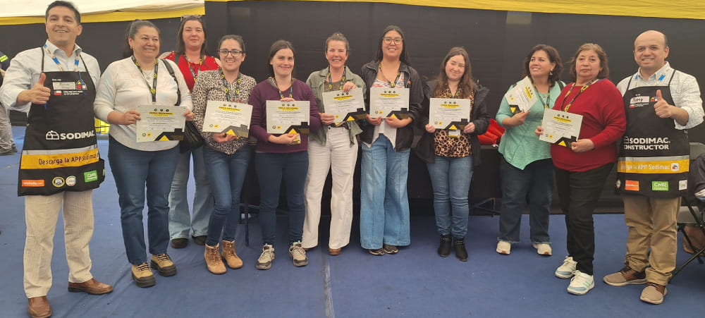 foto feria sodimac Linares