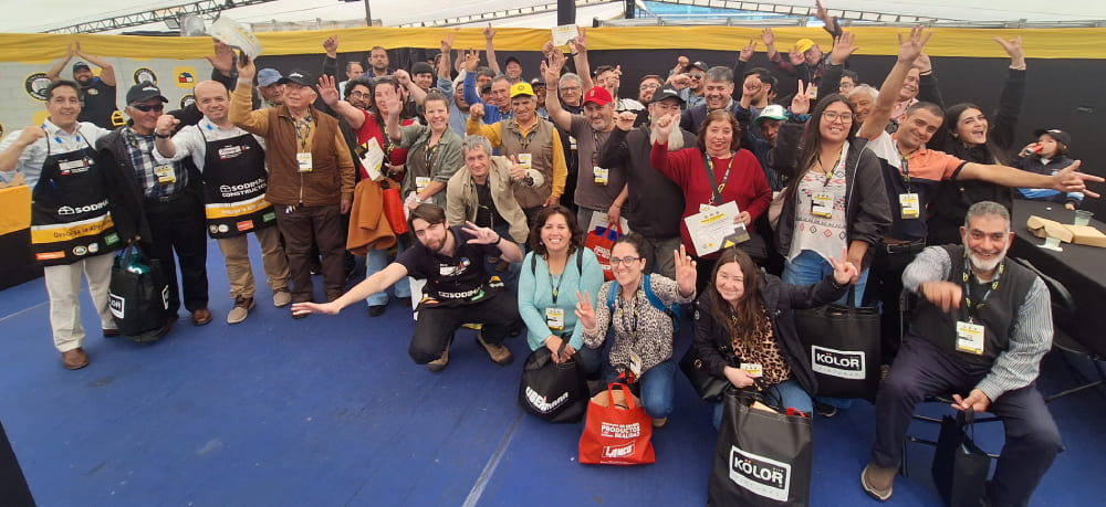 foto feria sodimac Linares