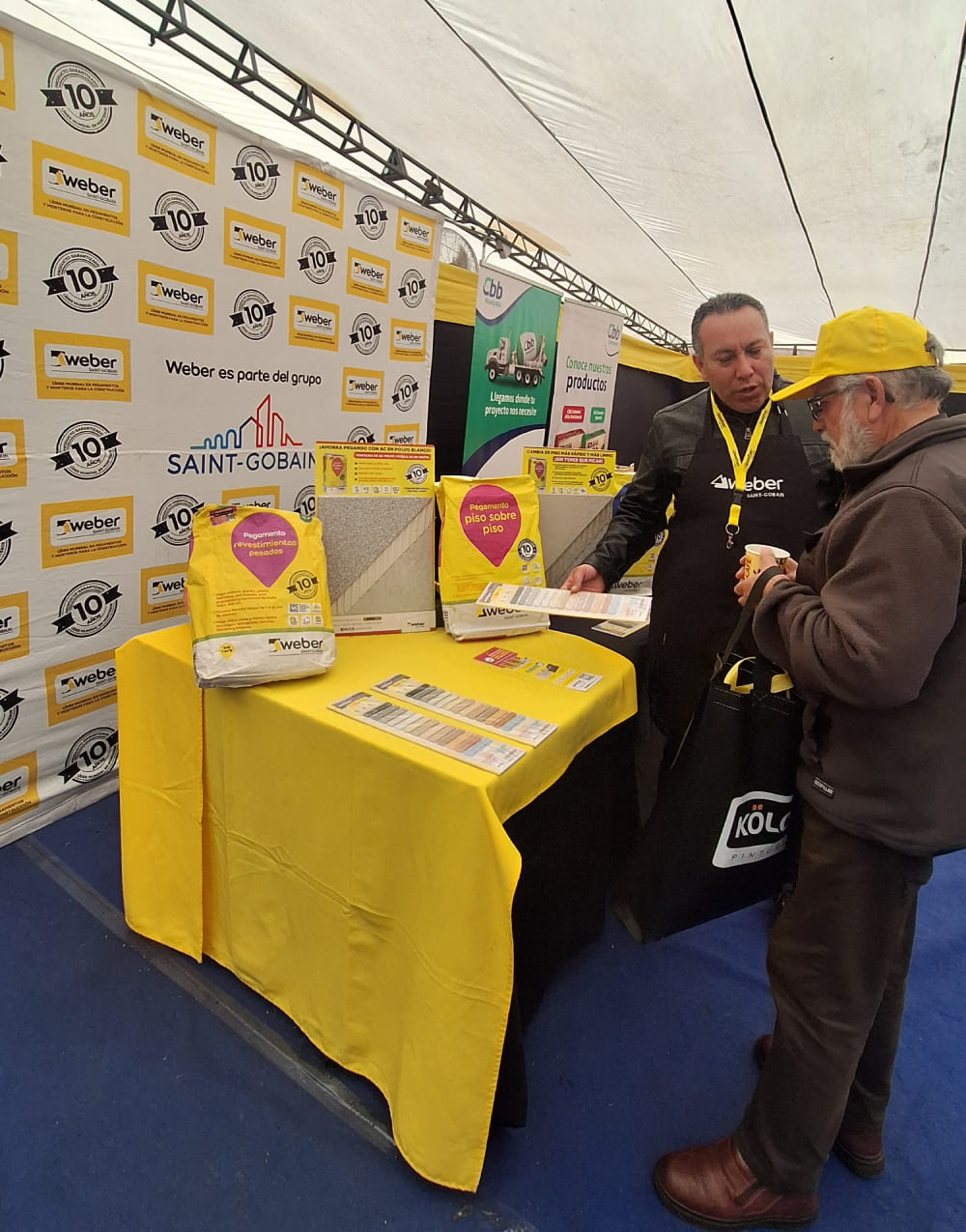 foto feria sodimac Linares