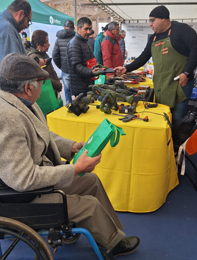 foto feria sodimac Ovalle